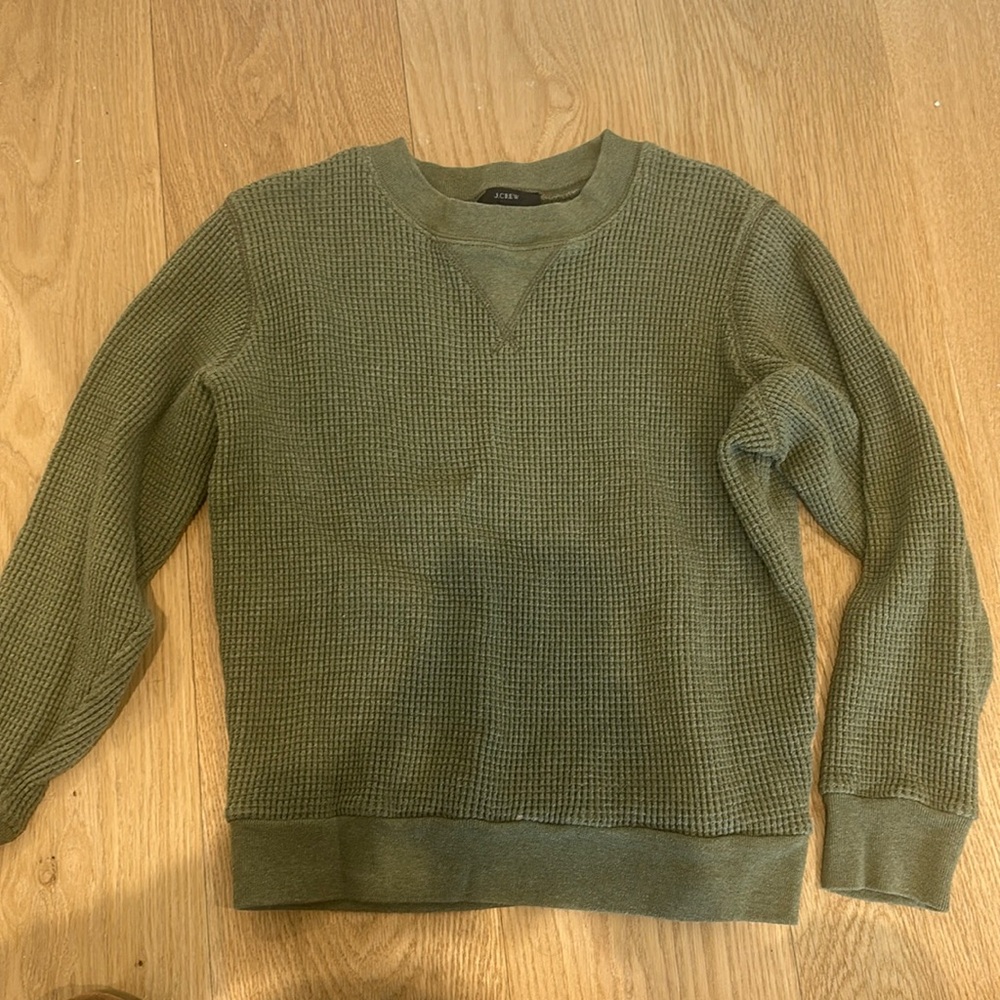 Jcrew Waffle Knit Sweater